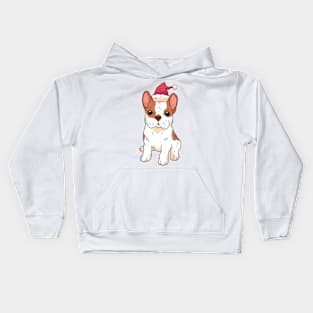 Christmas Bulldog Kids Hoodie